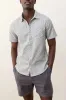 STRETCH SELVAGE SHIRT Aqua Agave Print sold by REVOLVR Menswear