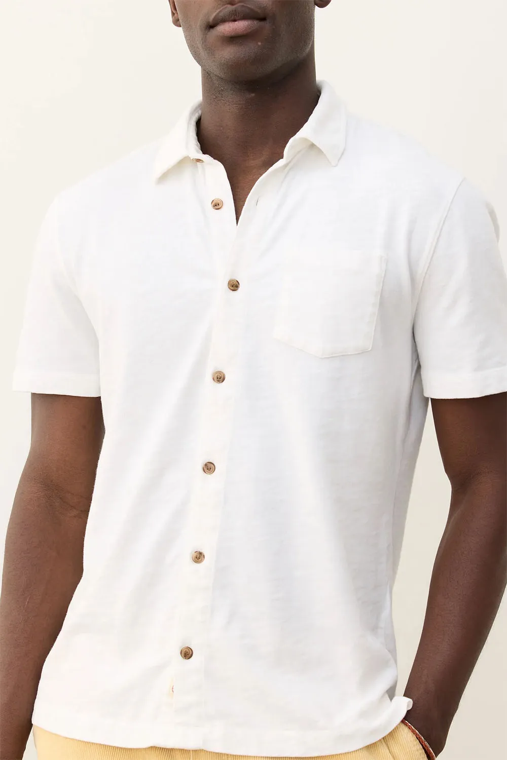 VINTAGE HEAVY SLUB White sold by REVOLVR Menswear product image thumbnail 2
