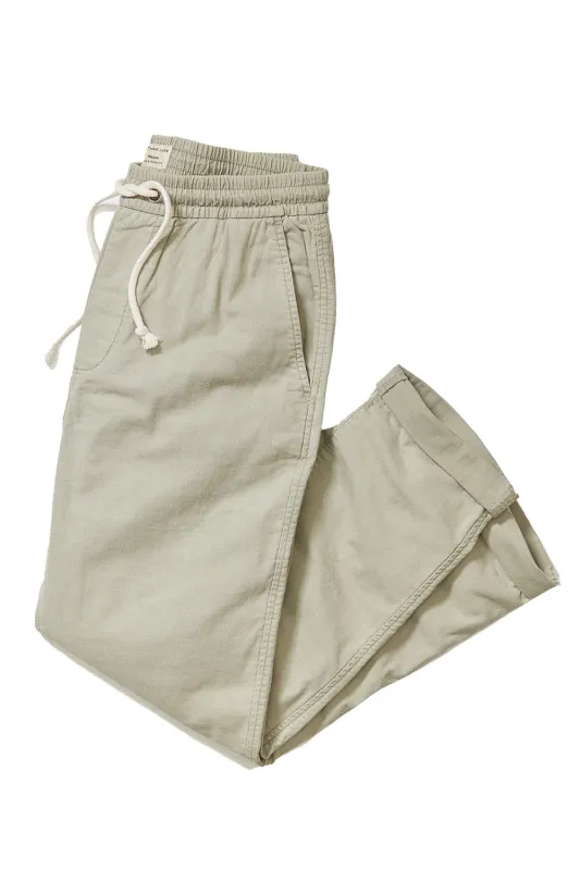 SATURDAY BEACH PANT Faded Vetiver sold by REVOLVR Menswear
