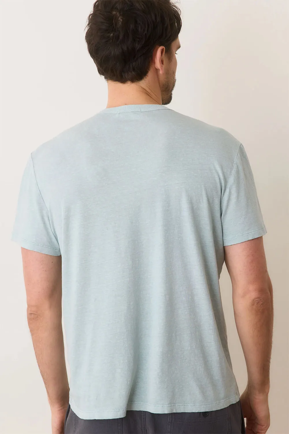 RELAXED HEMP COTTON TEE Surf Spray sold by REVOLVR Menswear product image thumbnail 3