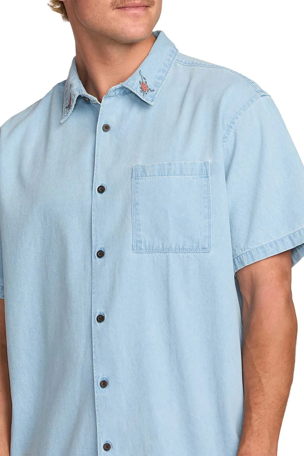 OCCY SS Cloud Blue sold by REVOLVR Menswear product image thumbnail 5
