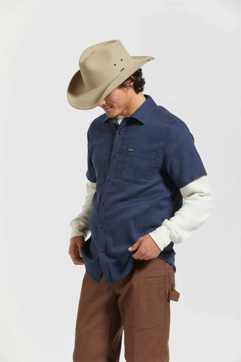 SCOTTSDALE GUARD HAT Sand sold by REVOLVR Menswear product image thumbnail 2