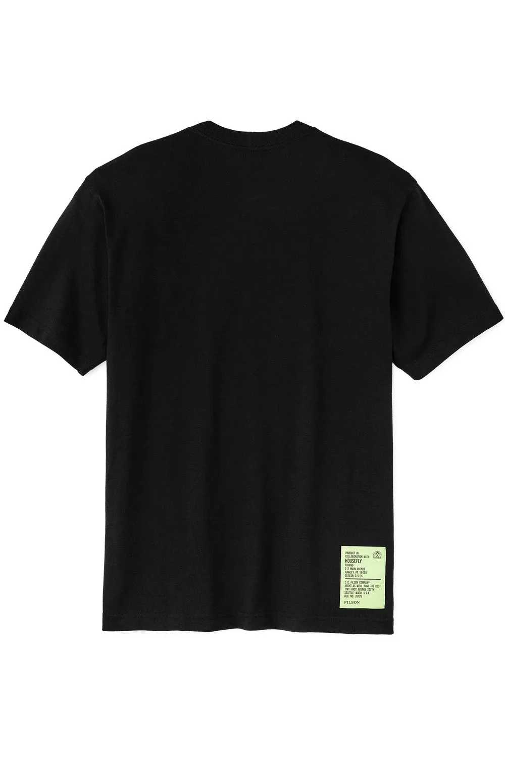 FRONTIER GRAPHIC T-SHIRT Black Worldwide sold by REVOLVR Menswear product image thumbnail 2