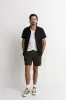 CLASSIC LINEN SS SHIRT Vintage Black sold by REVOLVR Menswear