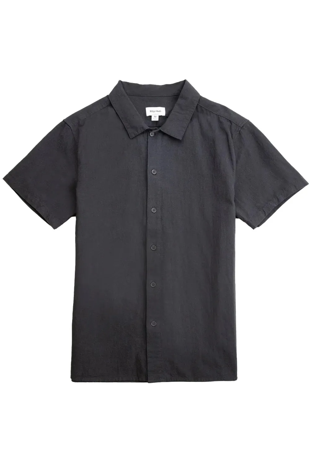 CLASSIC LINEN SS SHIRT Vintage Black sold by REVOLVR Menswear