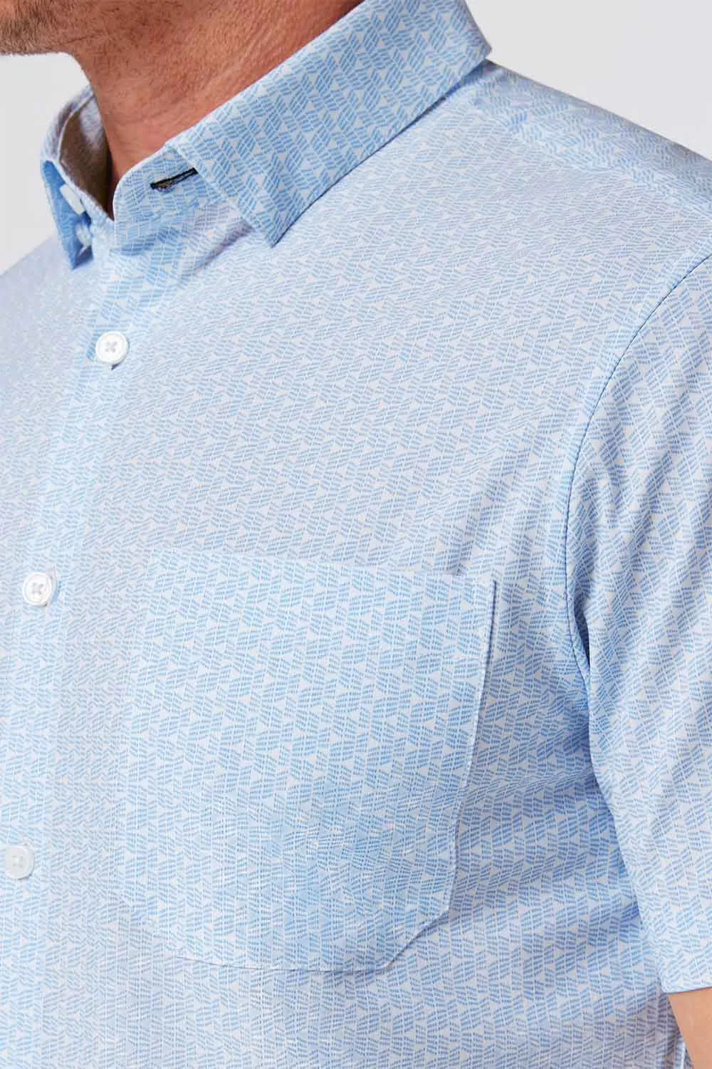 LEEWARD SS White Triangle Dash sold by REVOLVR Menswear product image thumbnail 3