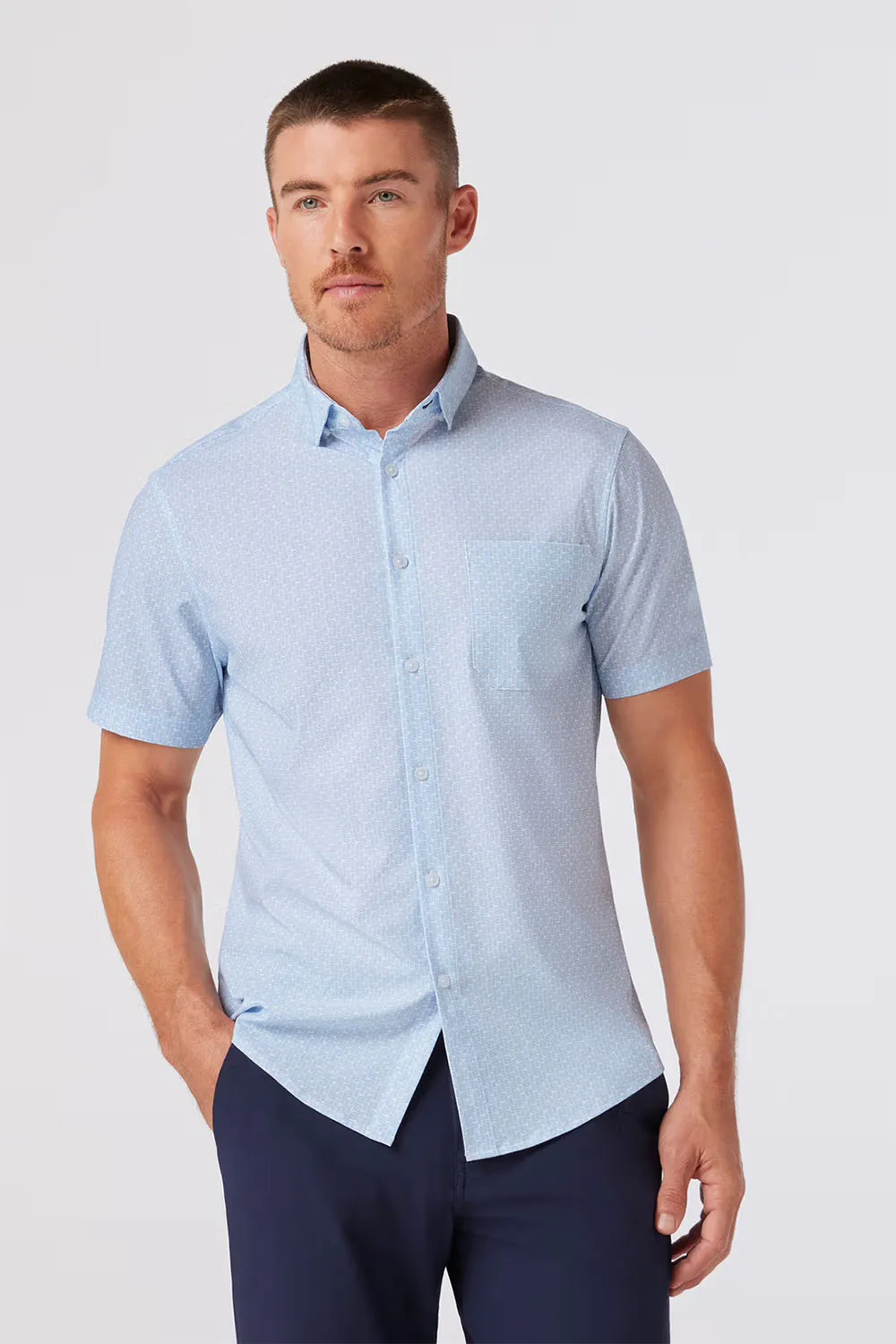 LEEWARD SS White Triangle Dash sold by REVOLVR Menswear