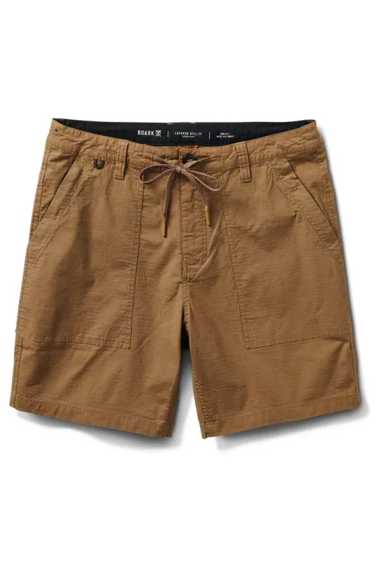 LAYOVER UTILITY RIPSTOP Dark Khaki sold by REVOLVR Menswear