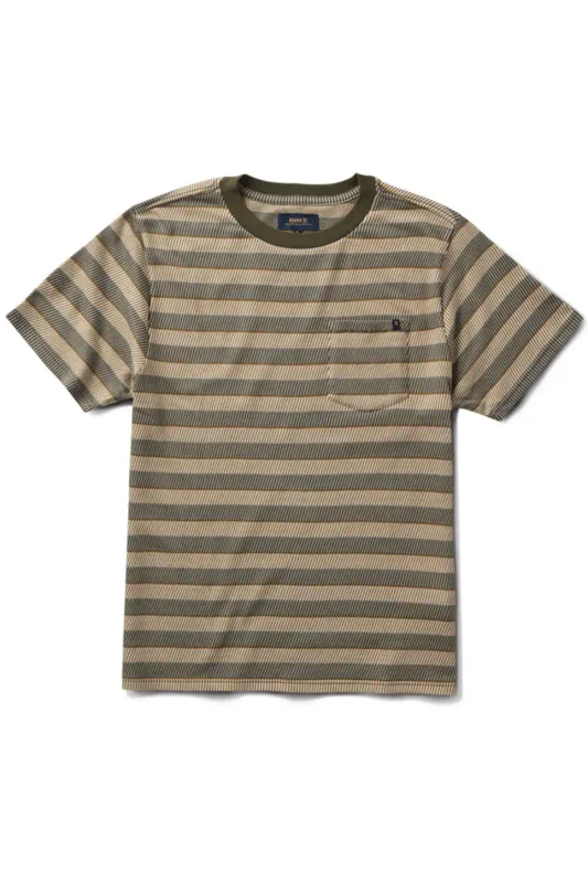 JOURNEY JACQUARD CREW Ghost Grey sold by REVOLVR Menswear