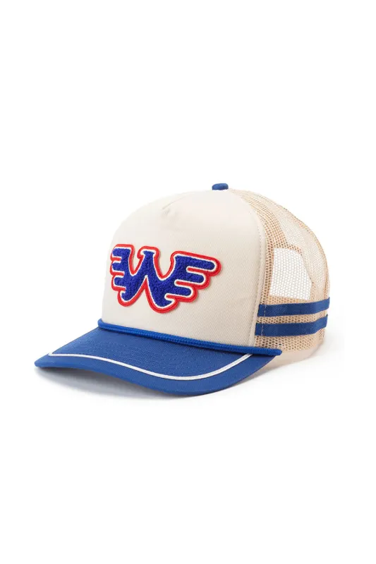 SEAGER x WAYLON JENNINGS FLYING W Vintage White/Blue sold by REVOLVR Menswear