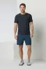 STRATO TECH TEE Charcoal Heather sold by REVOLVR Menswear