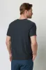 STRATO TECH TEE Charcoal Heather sold by REVOLVR Menswear