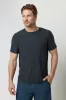 STRATO TECH TEE Charcoal Heather sold by REVOLVR Menswear