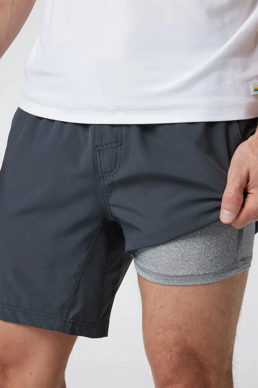 KORE SHORT LINED 7" Charcoal sold by REVOLVR Menswear product image thumbnail 5