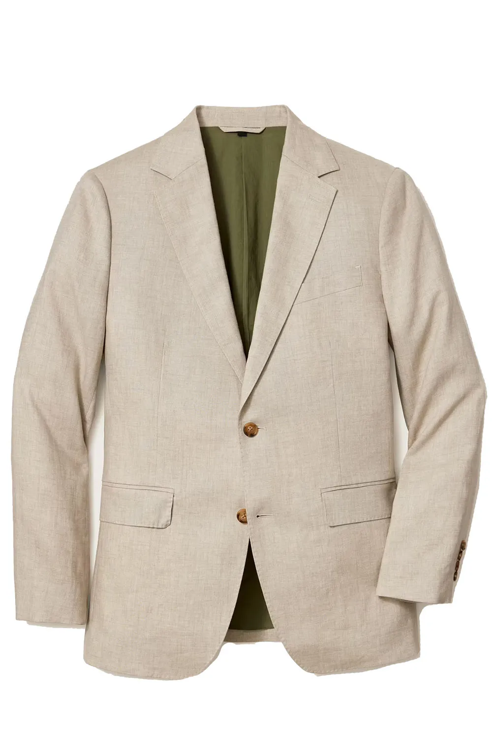 JETSETTER ITALIAN LINEN BLAZER Stone Beige sold by REVOLVR Menswear
