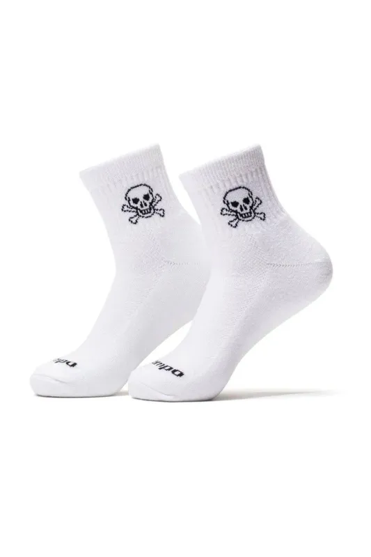 CROSSBONES CREW SOCK Black sold by REVOLVR Menswear