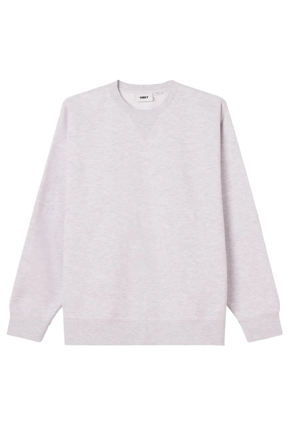 ESTABLISHED WORKS BOLD CREW II Ash Grey sold by REVOLVR Menswear