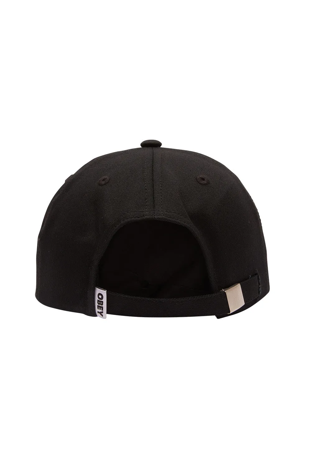ICON PATCH PANEL STRAPBACK Black sold by REVOLVR Menswear product image thumbnail 2