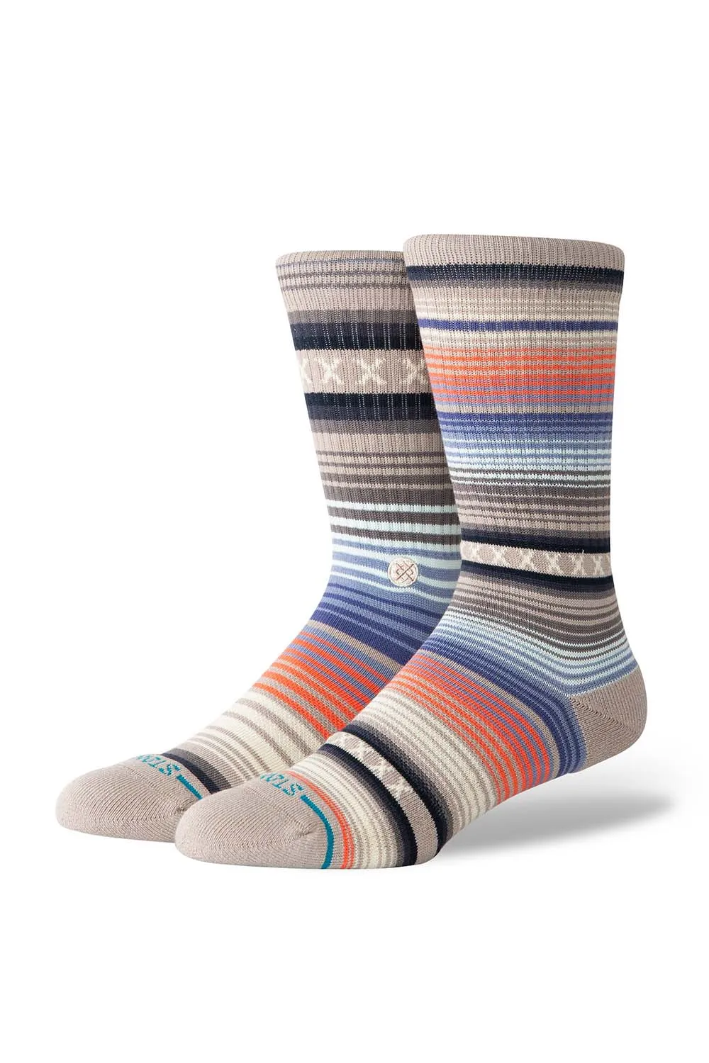 CURREN ST CREW Stone Grey sold by REVOLVR Menswear