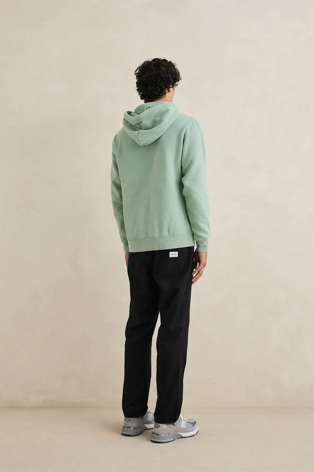CLASSIC FLEECE HOOD Seafoam sold by REVOLVR Menswear product image thumbnail 4