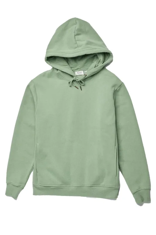 CLASSIC FLEECE HOOD Seafoam sold by REVOLVR Menswear