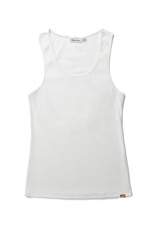 EVERYDAY SINGLET White sold by REVOLVR Menswear