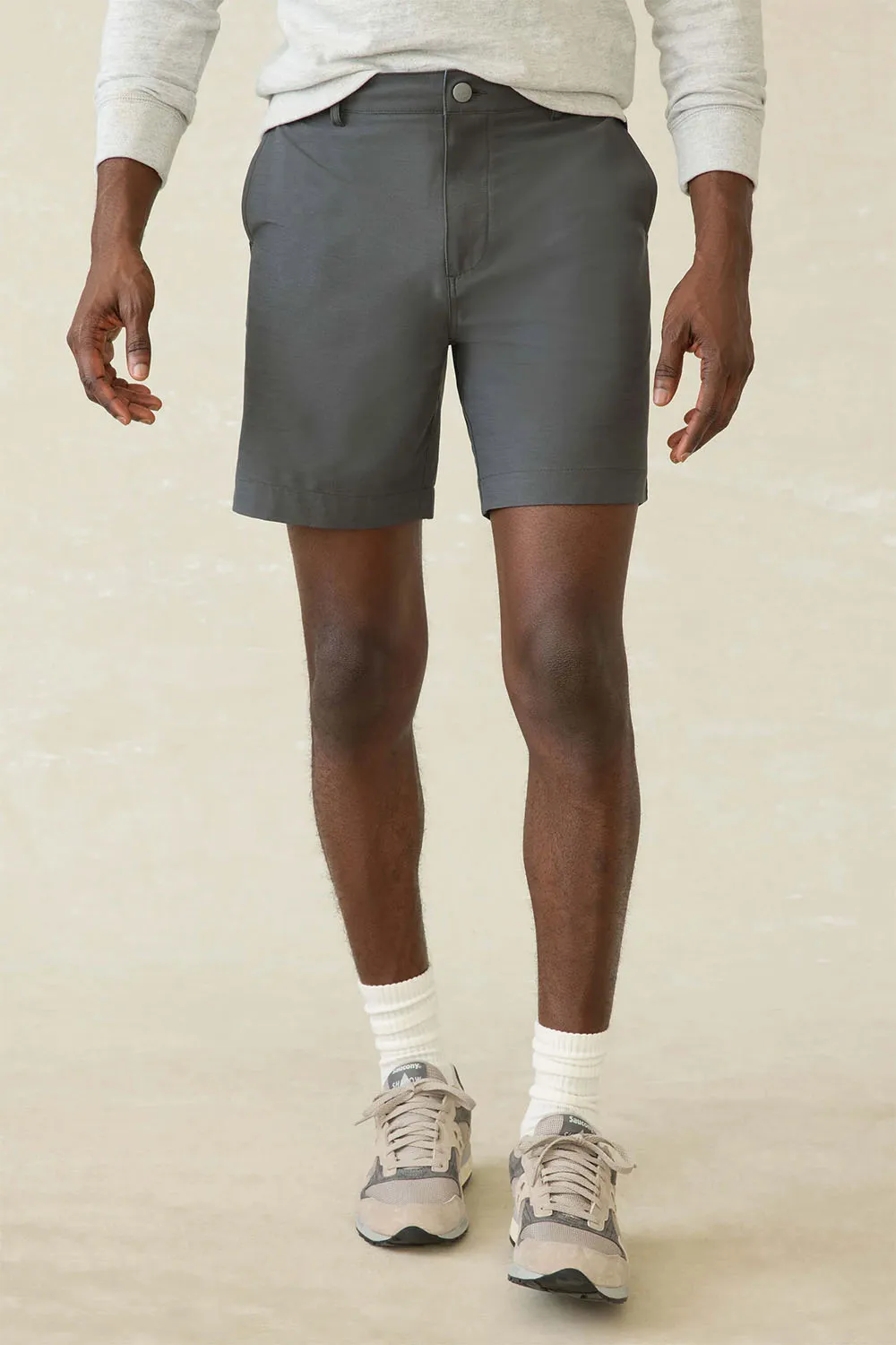 ALL DAY SHORT 2.0 7" Mountain Coal sold by REVOLVR Menswear product image thumbnail 3