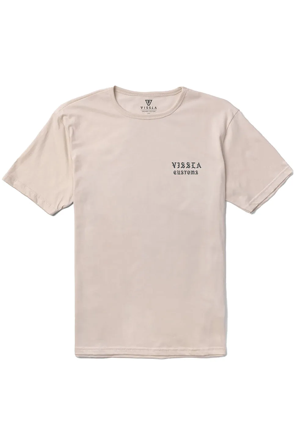 ARCHWAVES ORGANIC TEE Bone sold by REVOLVR Menswear product image thumbnail 2