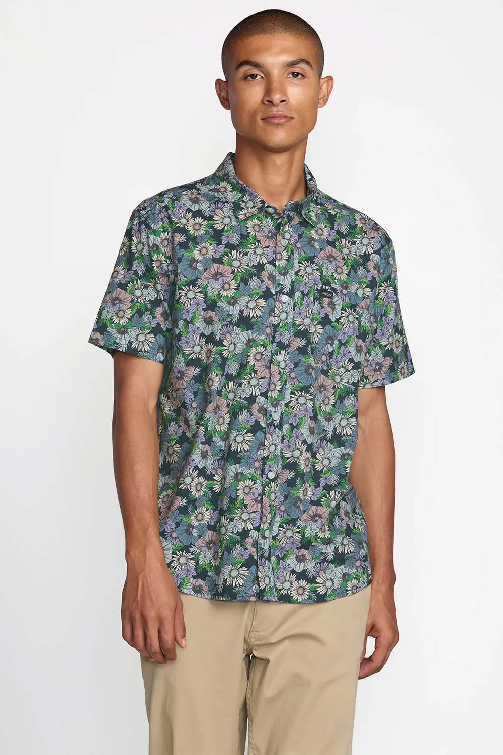 BOTANICAL SS Garage Blue sold by REVOLVR Menswear product image thumbnail 2