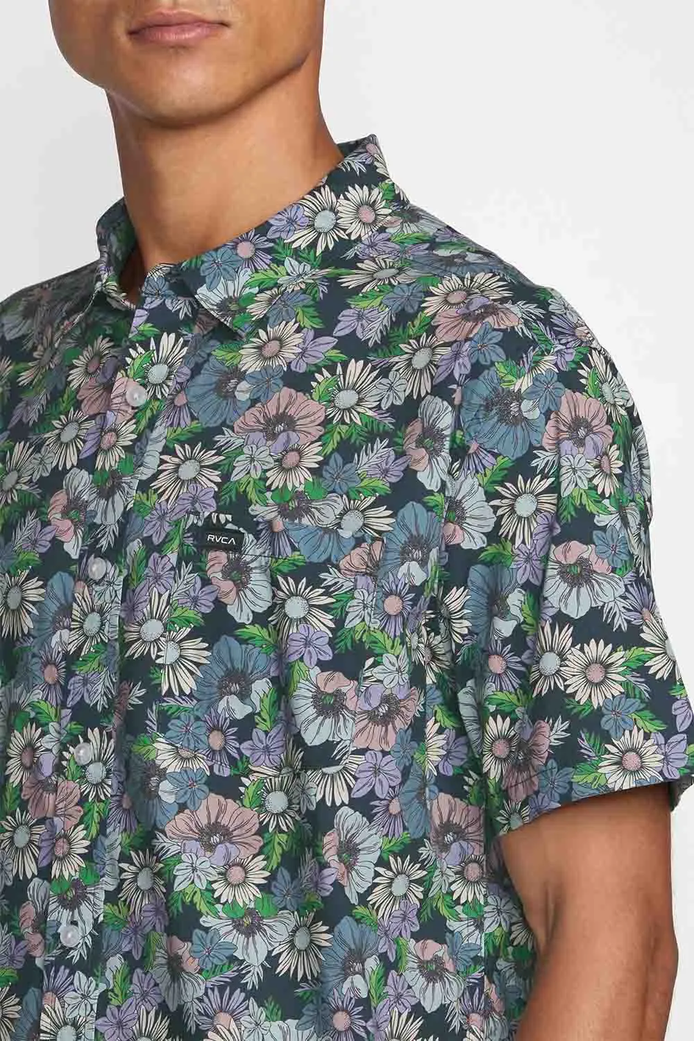 BOTANICAL SS Garage Blue sold by REVOLVR Menswear product image thumbnail 5