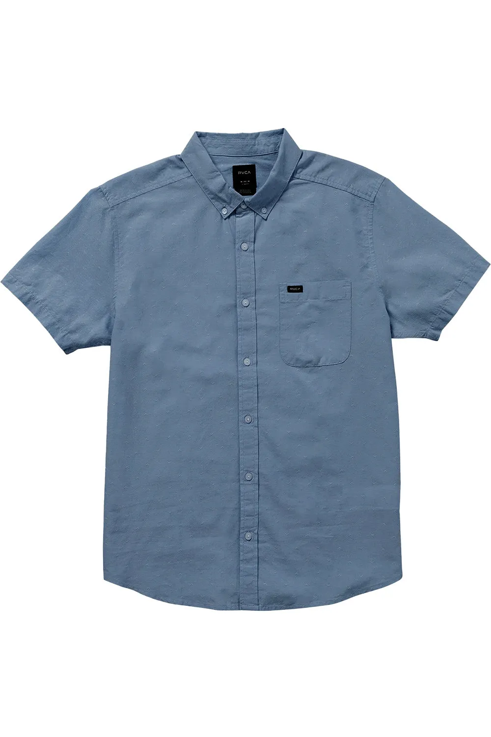 THAT'LL DO DOBBY SS Dark Denim sold by REVOLVR Menswear