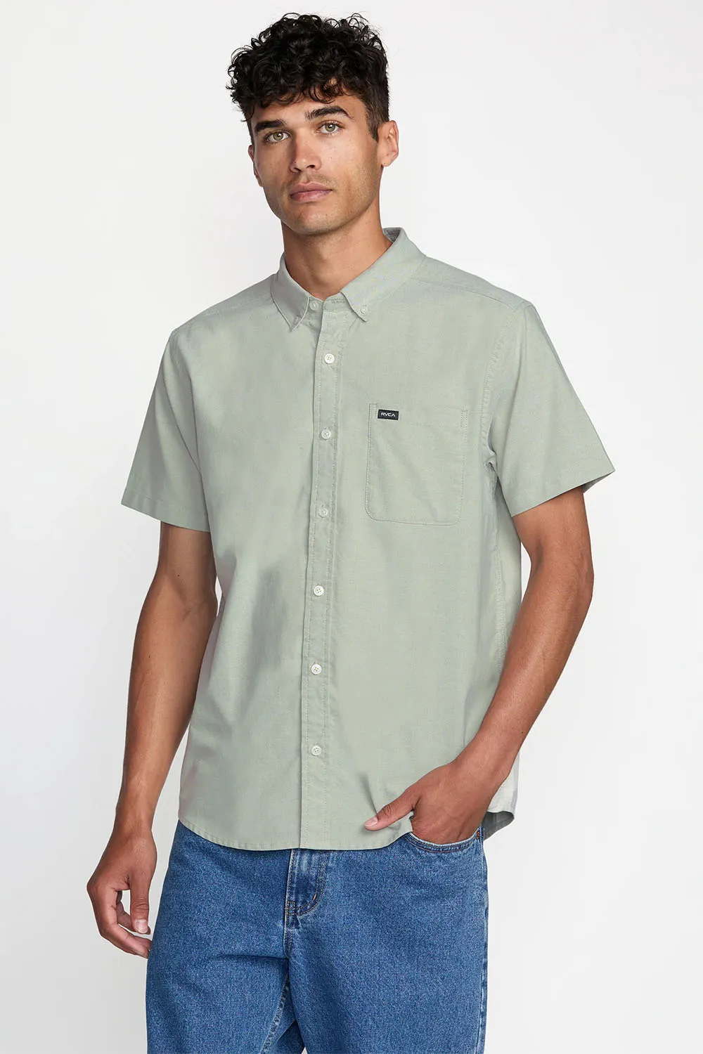THAT'LL DO STRETCH SS Ranger Green sold by REVOLVR Menswear product image thumbnail 3