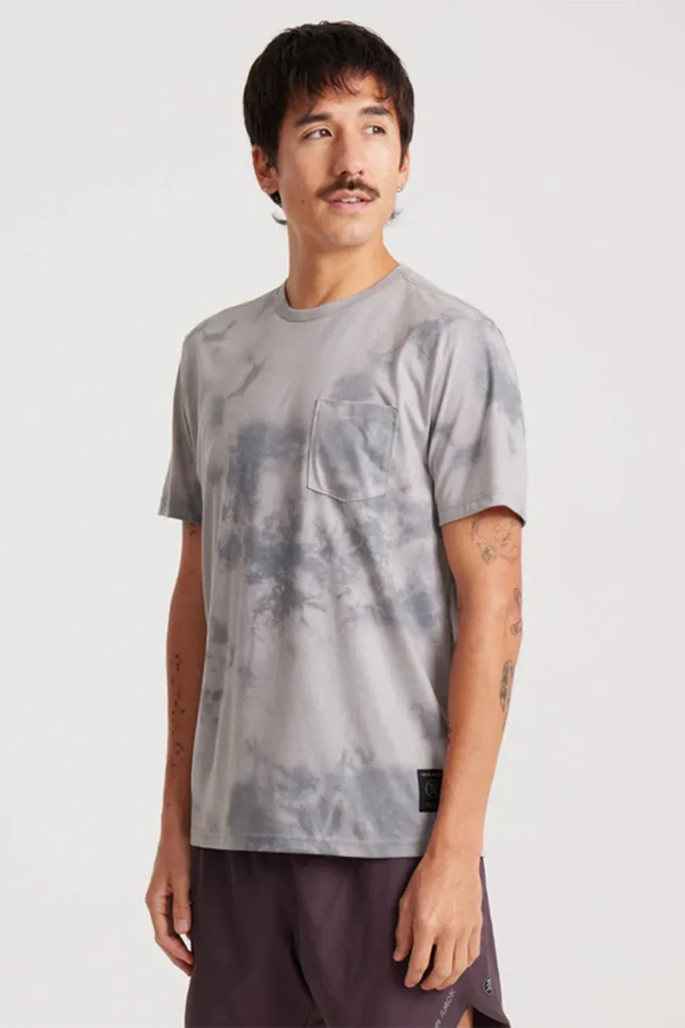 MATHIS CORE POCKET SS Ghost Grey sold by REVOLVR Menswear product image thumbnail 3