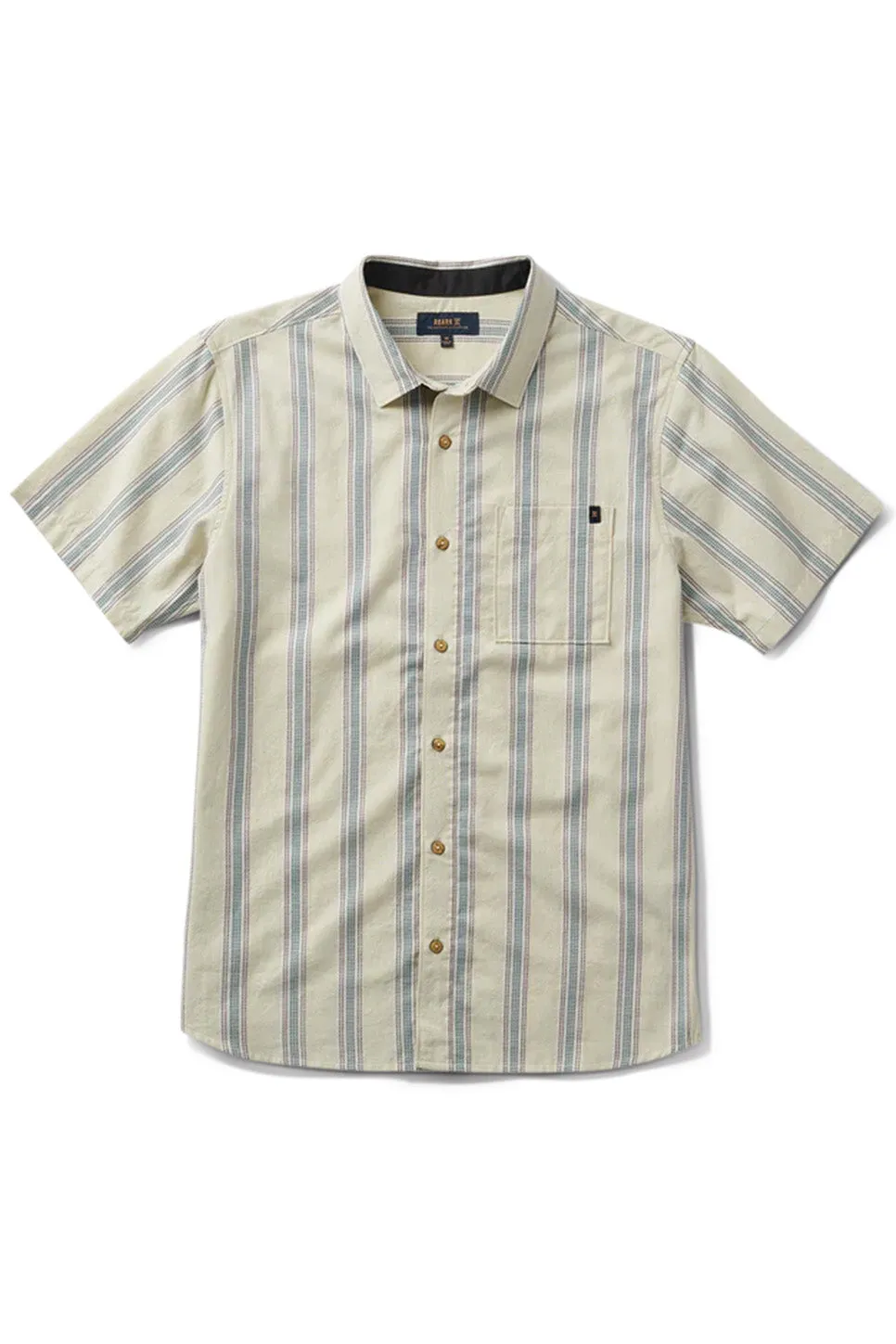 JOURNEY SS Stripe Seafoam sold by REVOLVR Menswear