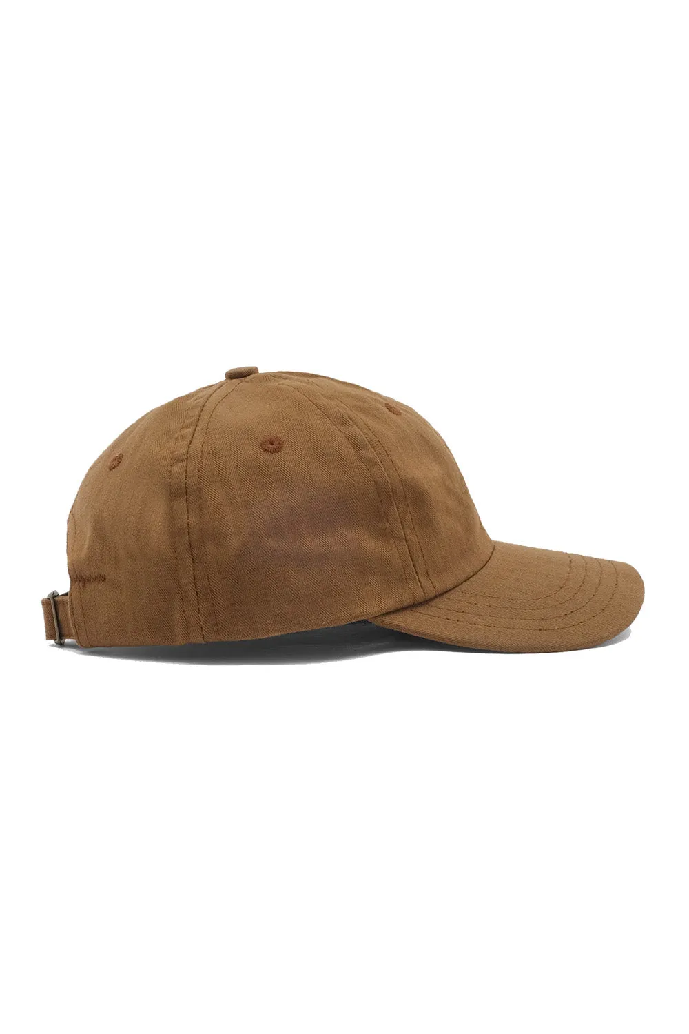 DEHEN BASEBALL HAT Nicotine Dry Wax Cotton sold by REVOLVR Menswear product image thumbnail 2