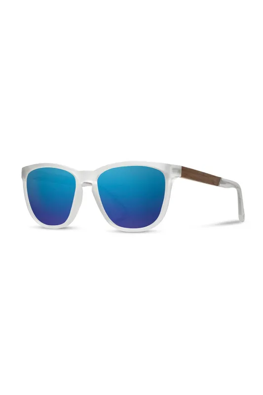 ARROWCREST - MATTE CRYSTAL/WALNUT HD+ POLAR BLUE FLASH made by REVOLVR Menswear