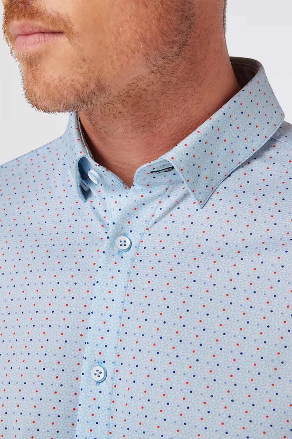 HALYARD SS Light Blue Trellus sold by REVOLVR Menswear product image thumbnail 3