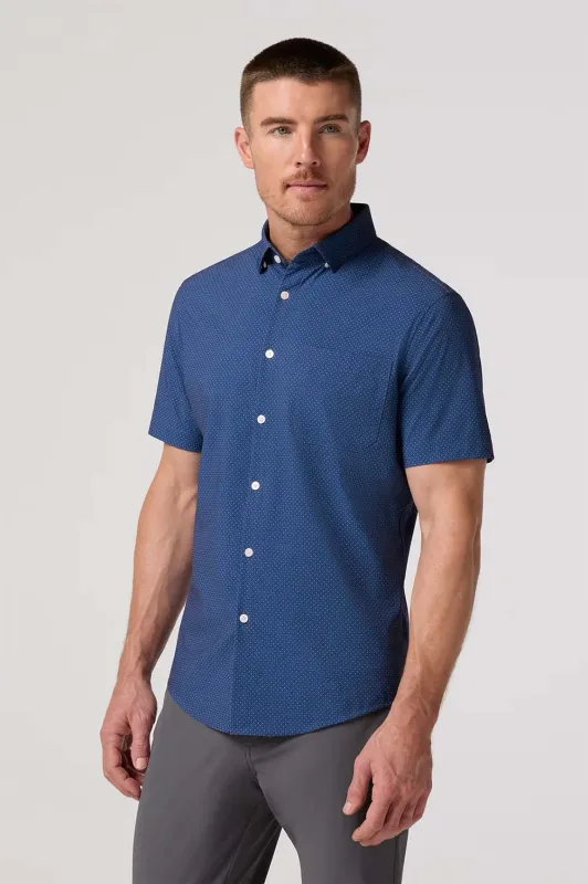 LEEWARD SS Set Sail Dual Dots sold by REVOLVR Menswear