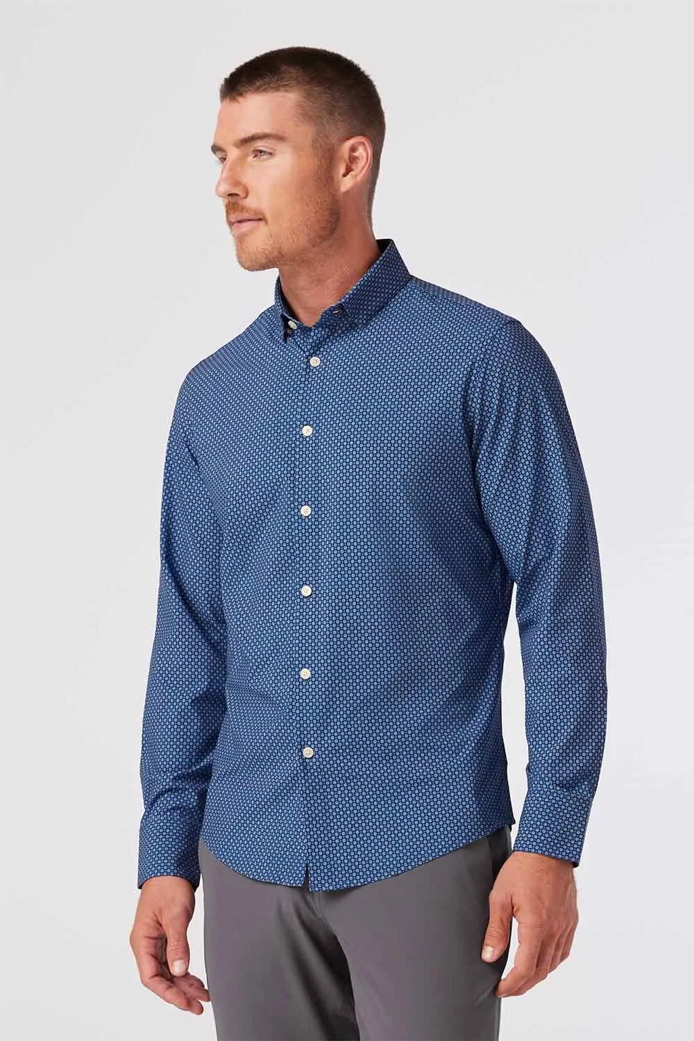 LEEWARD LS Set Sail Multi Floral sold by REVOLVR Menswear