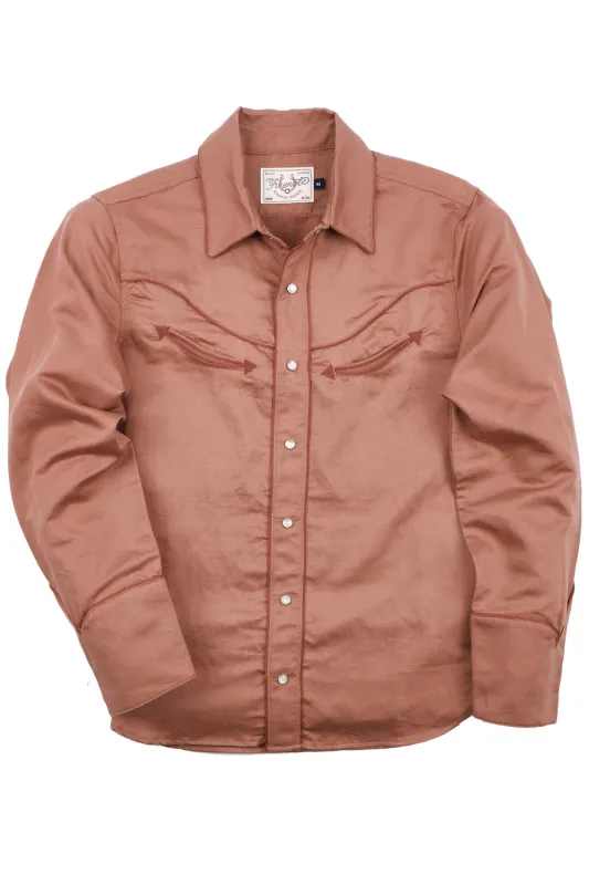 RAMBLER LS Terracotta sold by REVOLVR Menswear