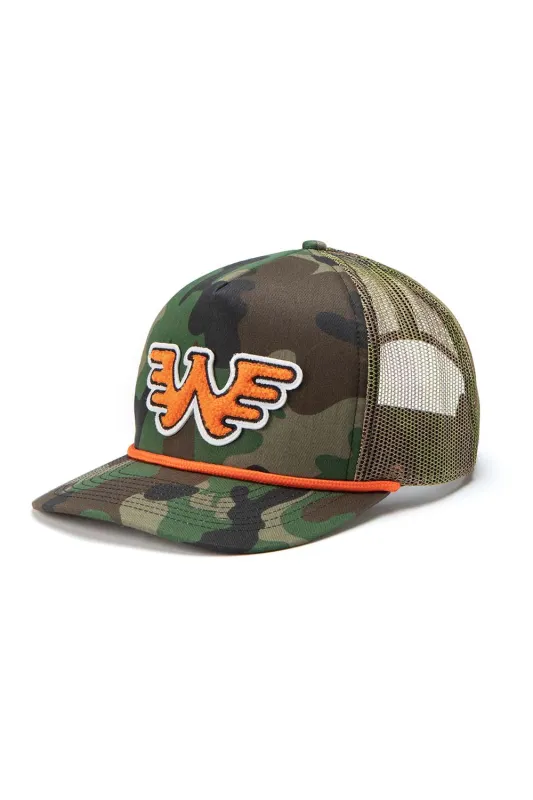 SEAGER x WAYLON JENNINGS FLYING W Camo sold by REVOLVR Menswear