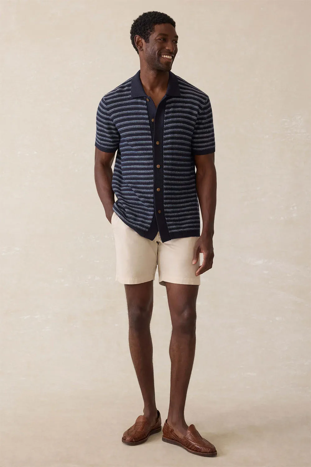 SS SWEATER SHIRT Northern Depths Stripe sold by REVOLVR Menswear product image thumbnail 5