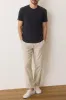 RELAXED HEMP COTTON TEE Faded Black sold by REVOLVR Menswear