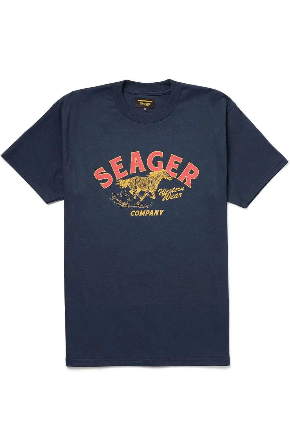 HERITAGE TEE Navy sold by REVOLVR Menswear