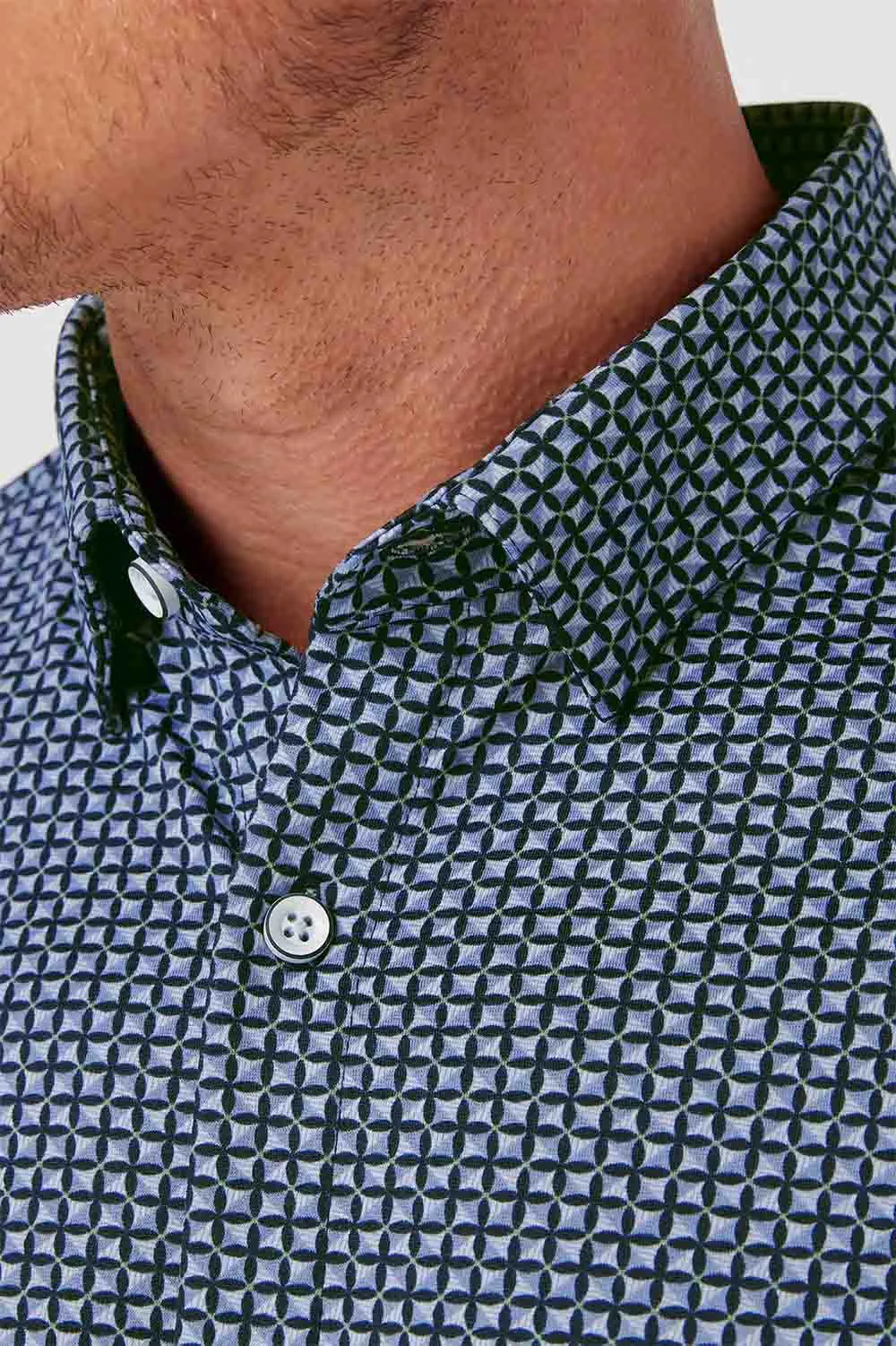 HALYARD SS Navy Tonal Texture sold by REVOLVR Menswear product image thumbnail 3