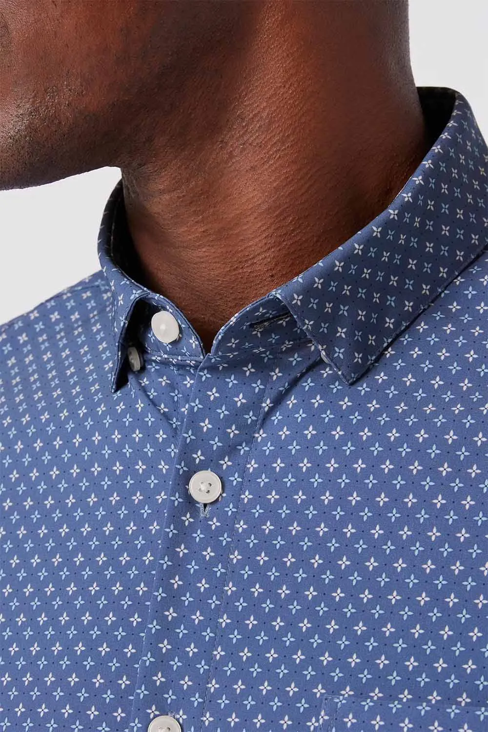 LEEWARD SS Coastal Fjord Hatch Mark sold by REVOLVR Menswear product image thumbnail 3