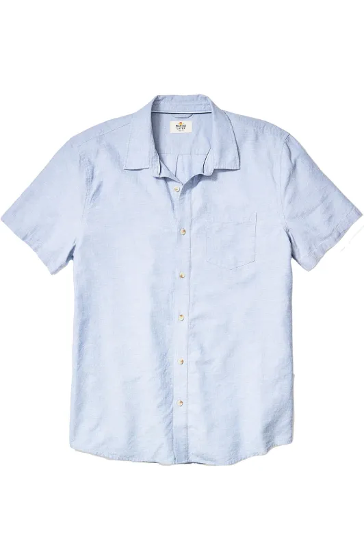BETTER-THAN-LINEN SHIRT Chambray sold by REVOLVR Menswear