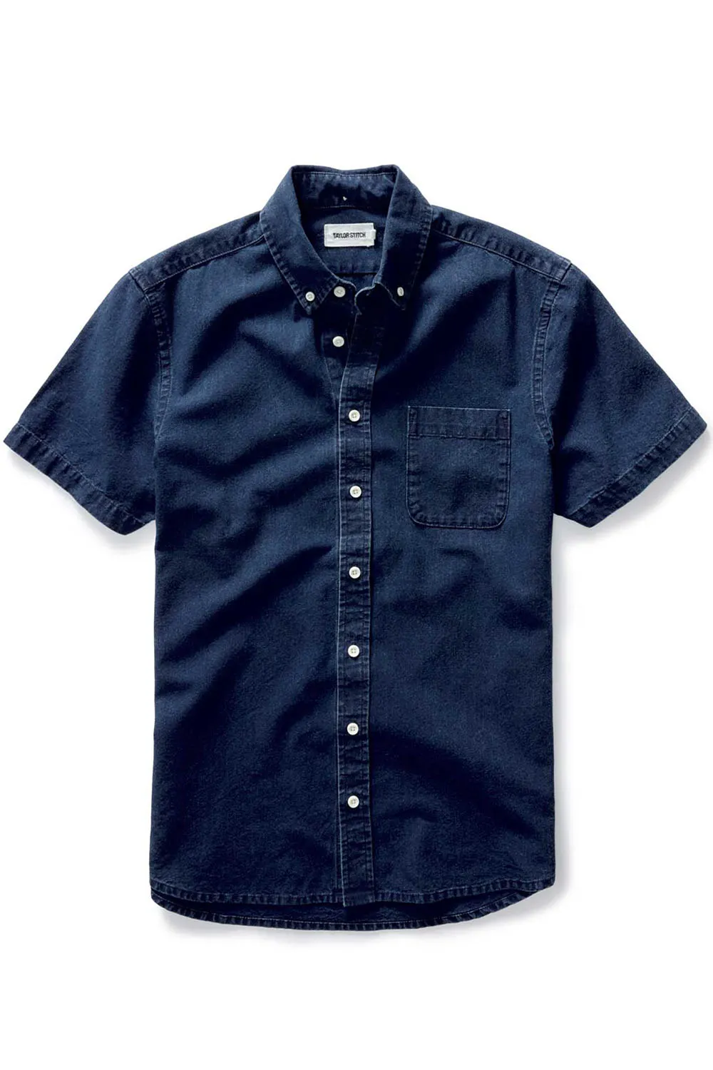 THE JACK SS Rinsed Indigo Oxford sold by REVOLVR Menswear