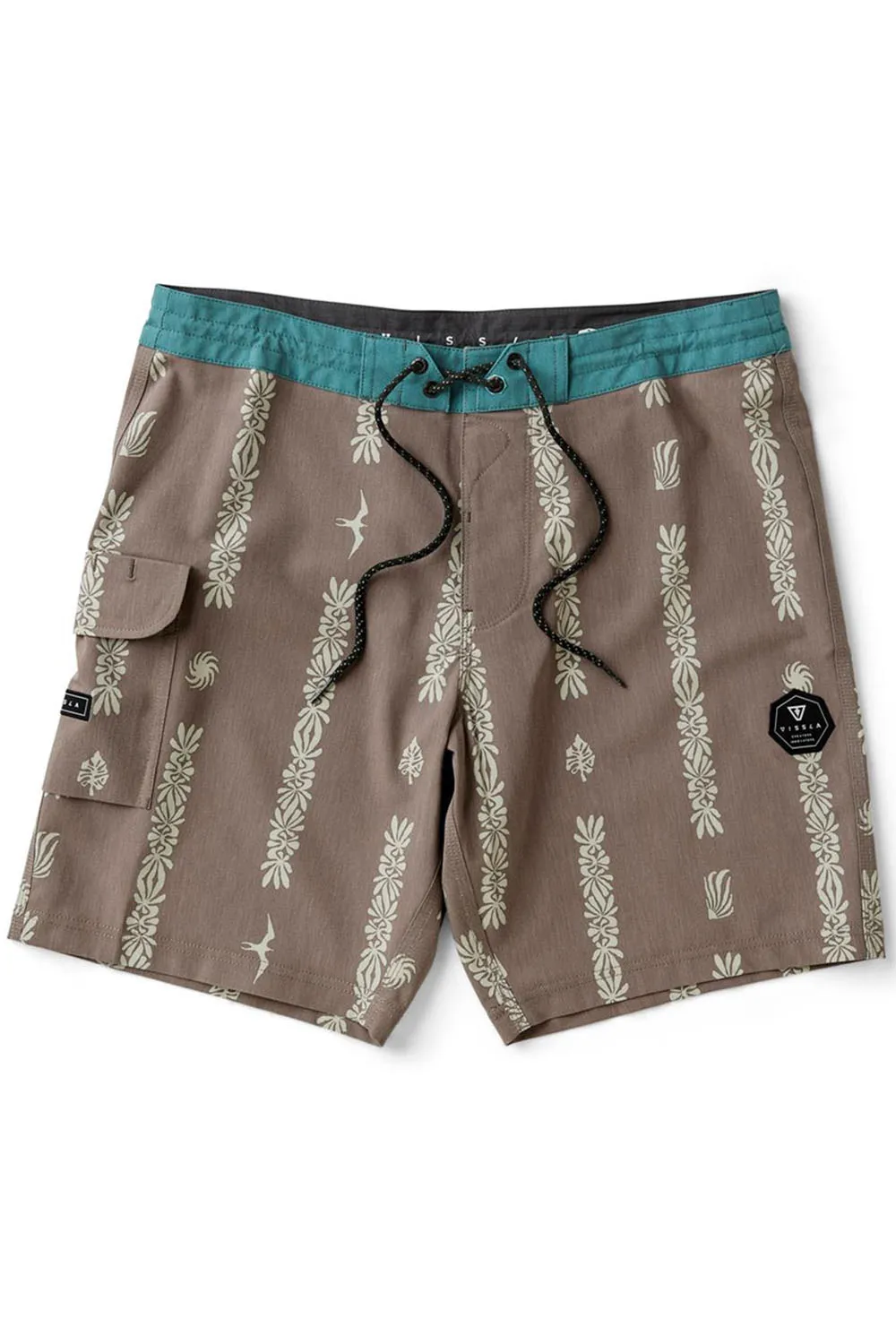PELAGO 18.5" BOARDSHORT Dark Earth sold by REVOLVR Menswear