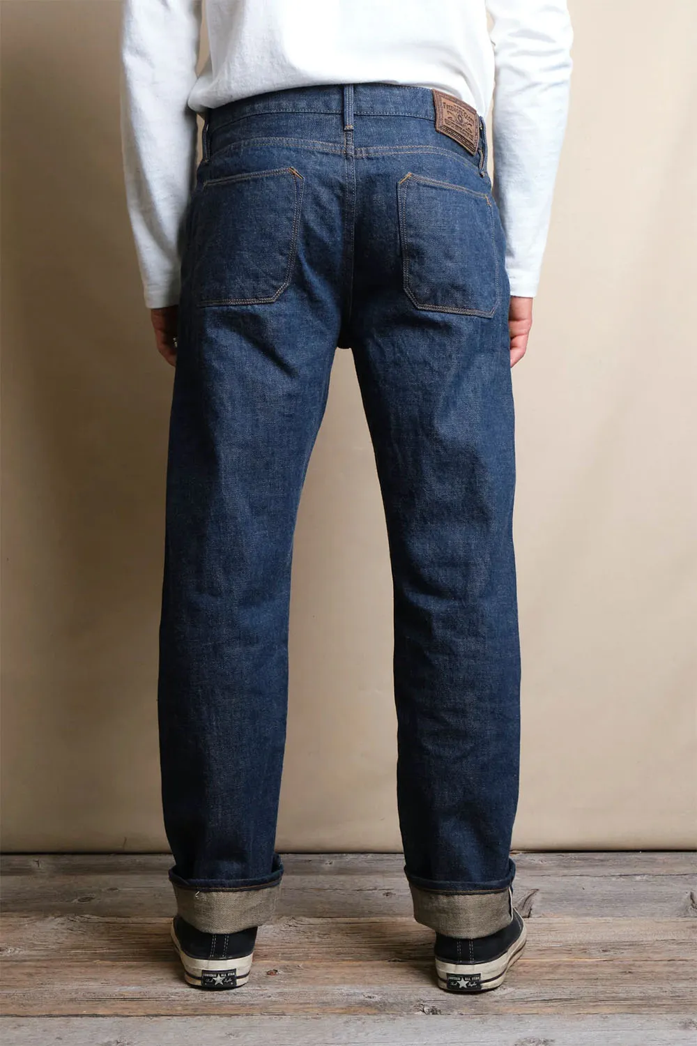 PORTOLA 13oz - NATURAL INDIGO RINSED DENIM sold by REVOLVR Menswear product image thumbnail 4